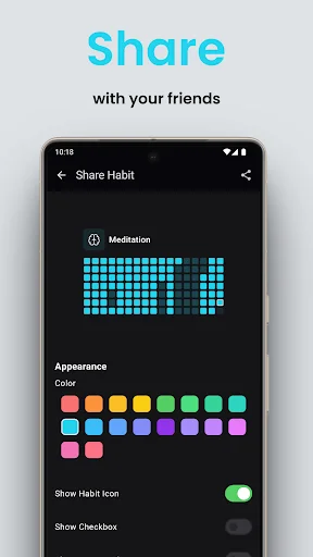 HabitRix habit share app screenshot 7